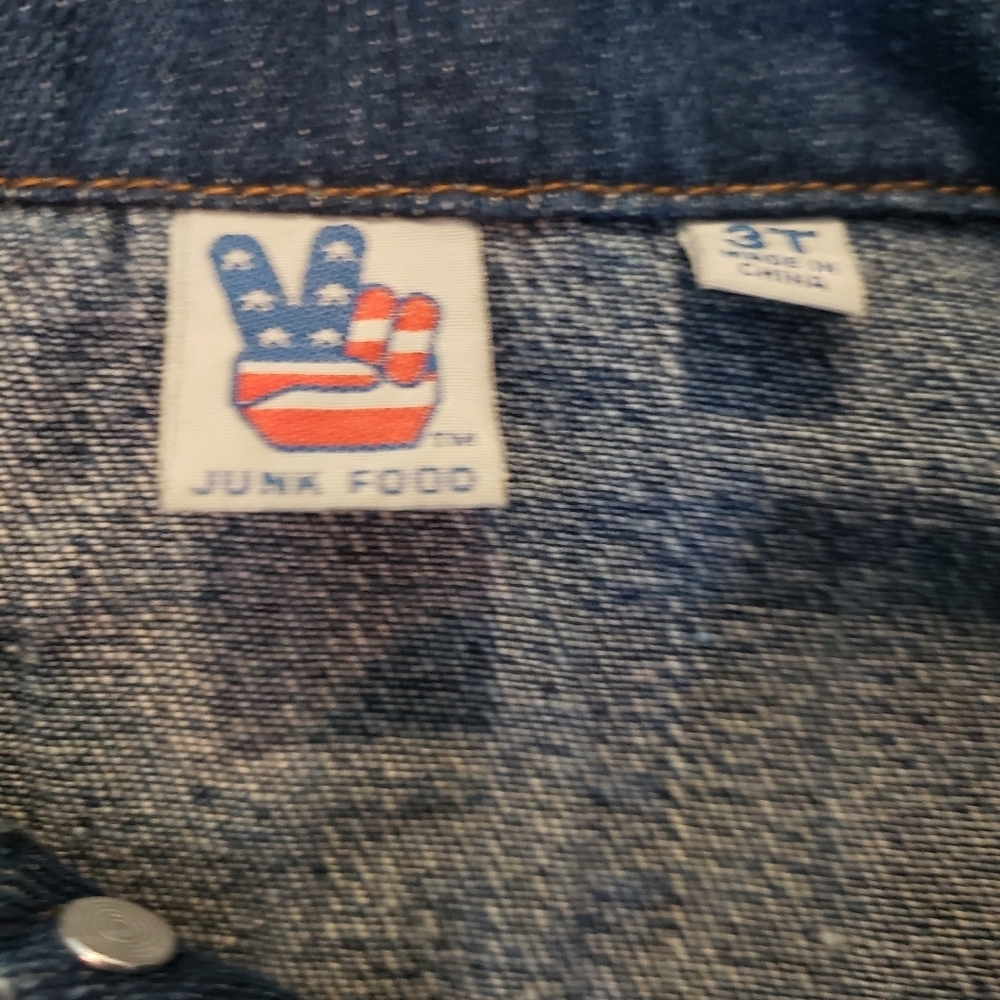 Junk Food Denim  Beatles Jean Jacket - Picture 4 of 6